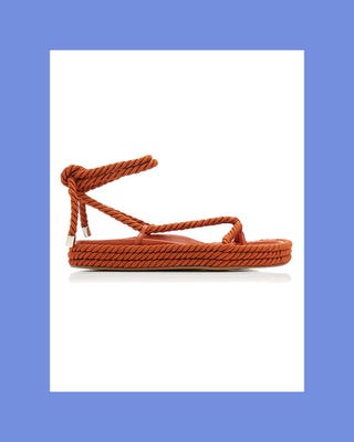 Satin Rope Sandals