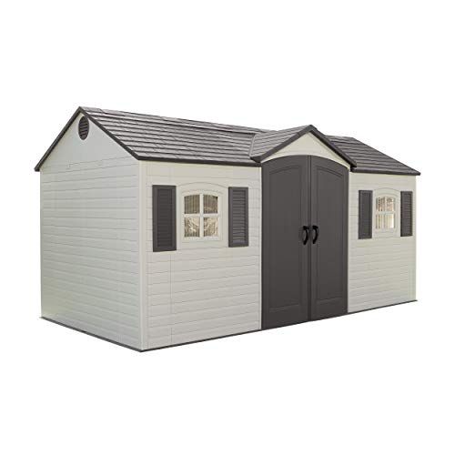 6446 Outdoor Storage Shed with Shutters