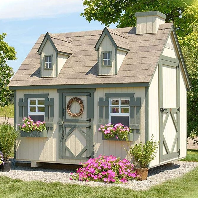 Little Cottage Company Cape Cod DIY Playhouse Kit