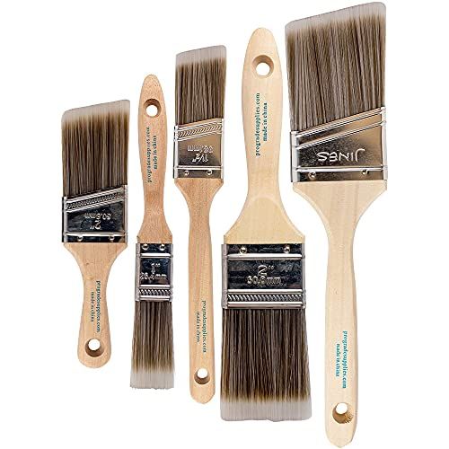 Pro Grade Paint Brushes — Set of 5 