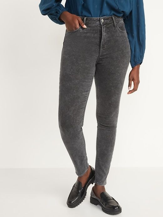 High-Waisted Super Skinny Jeans