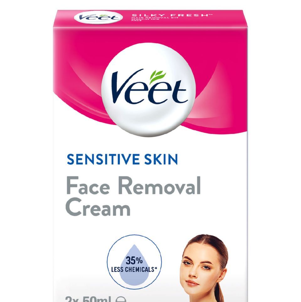 Veet Face Hair Removal Kit, Sensitive Skin