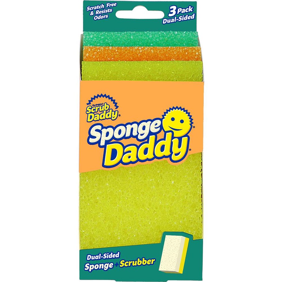 Scrub Daddy Cellulose Sponge with Scouring Pad  