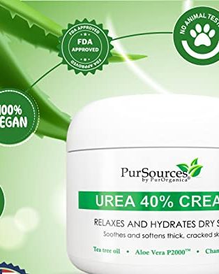 PurOrganica Urea 40 Percent Foot Cream