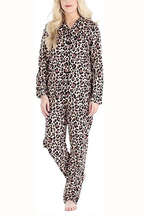 Women's Cotton Flannel Pajamas Set