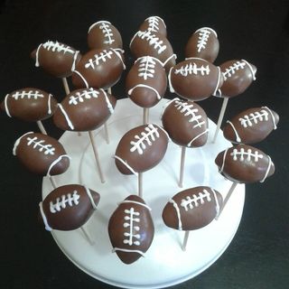 Football Themed Cakepops