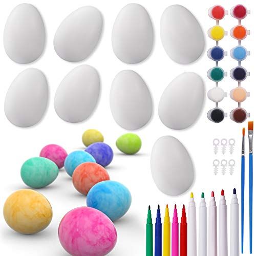 50 Piece Easter Egg Paint and Draw Kit