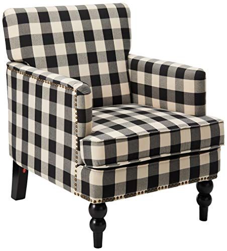 Checkered Club Chair