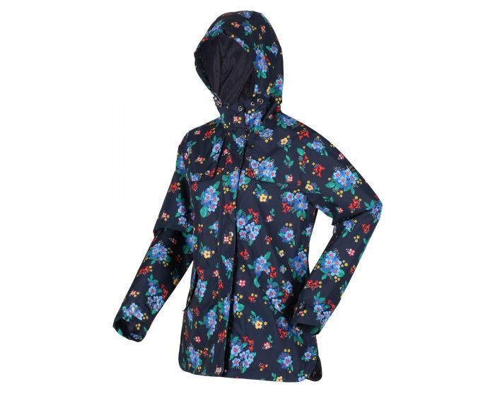 Women's bertille lightweight hooded waterproof jacket navy clearance