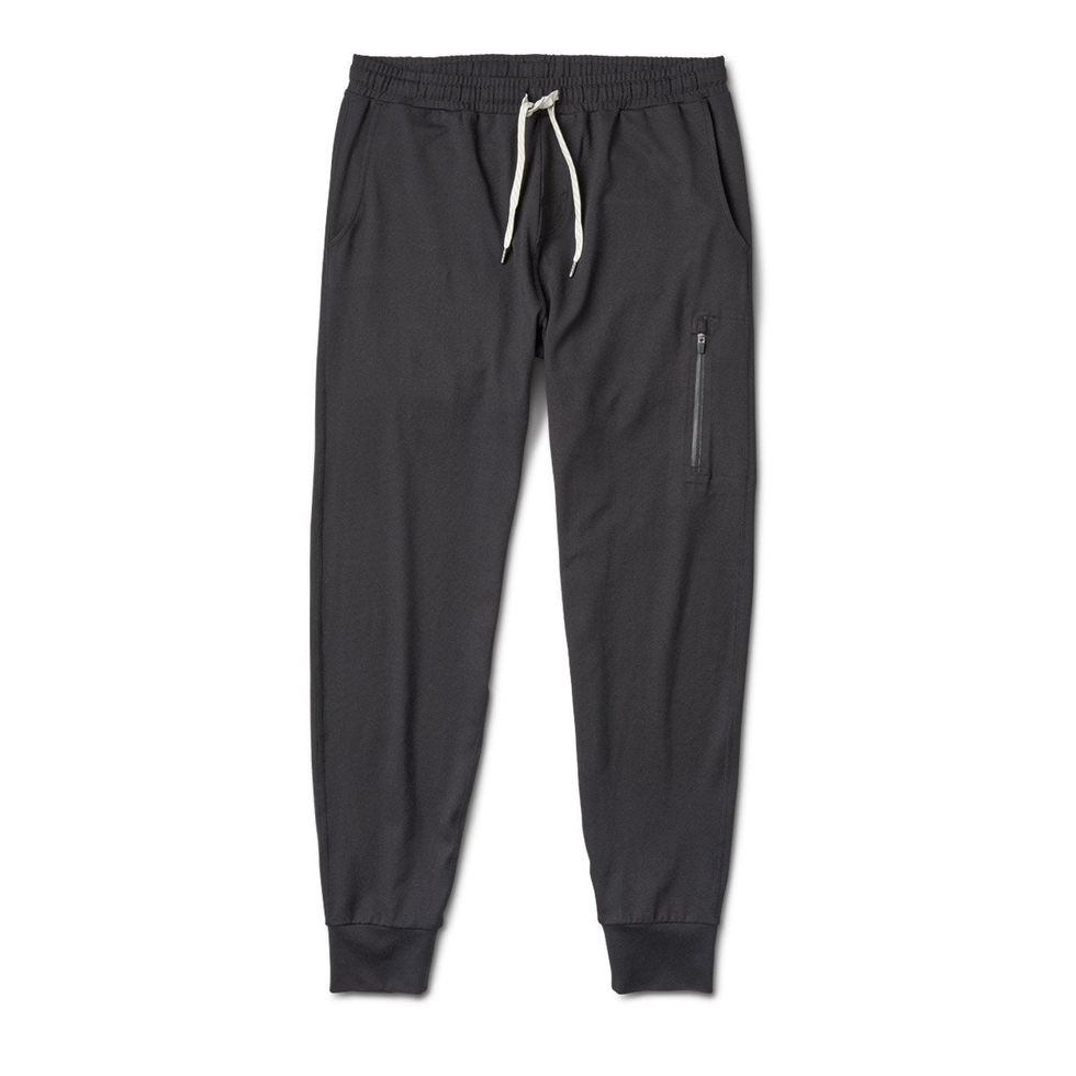 Athleta Black In A Snap Commute Side Snap Track Drawstring Pants