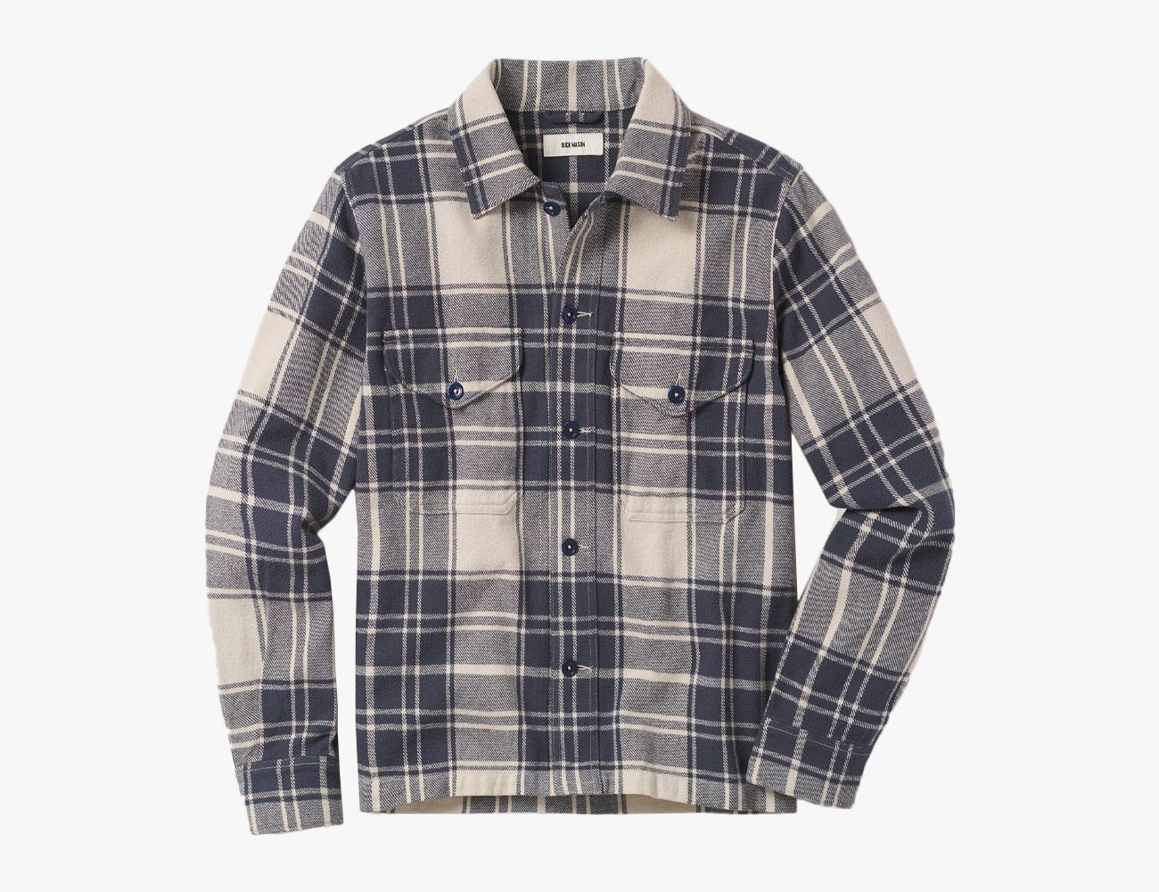 heavyweight quilted flannel shirt jacket