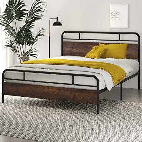 SHA CERLIN Wood Bed Frame