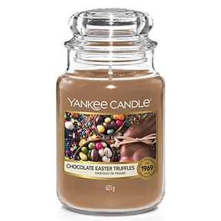 Yankee Candle scented candle |  Scented candle |  Chocolate Easter Truffles, Large Jar Candle |  Burn time: up to 150 hours