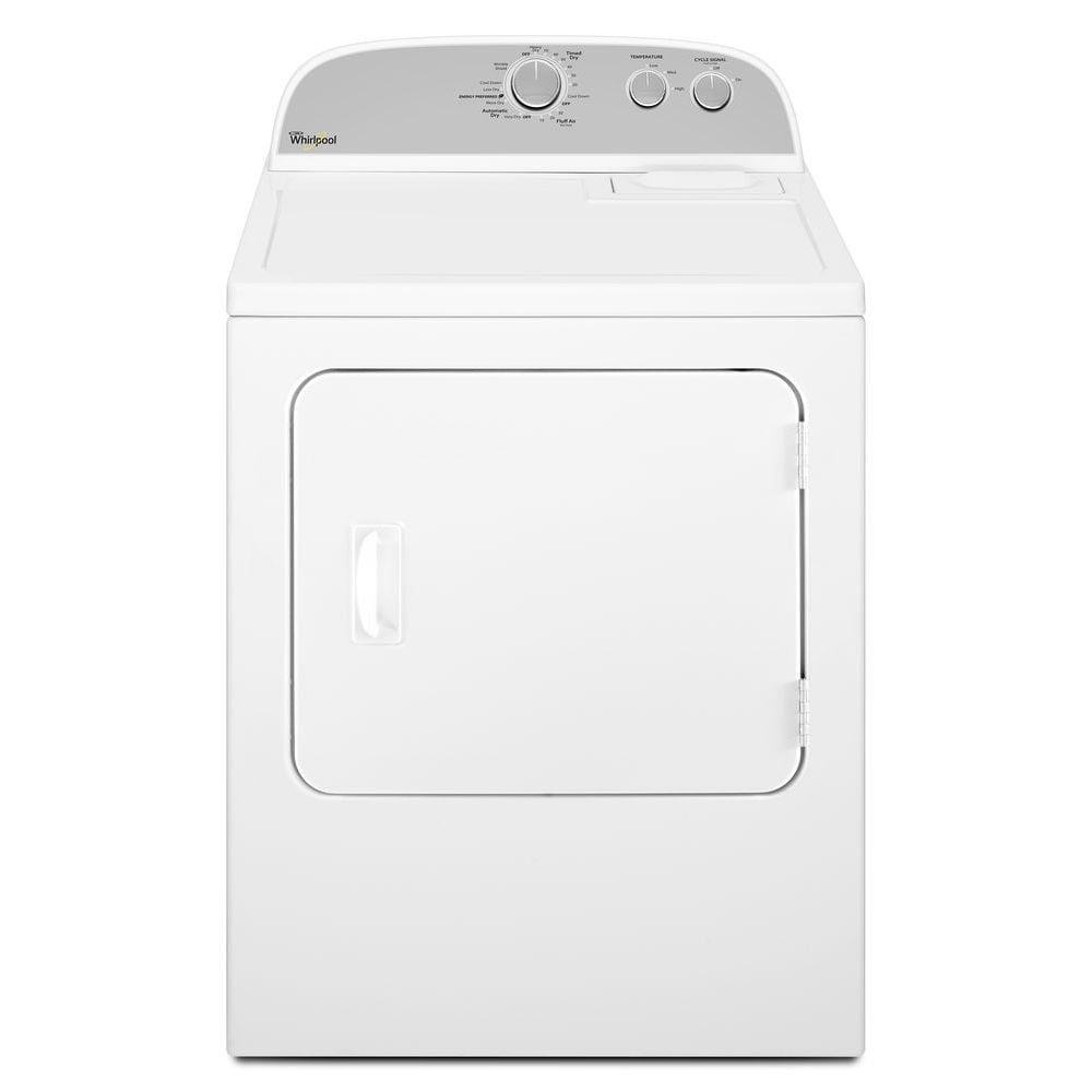 Whirlpool 7-cu ft White Electric Dryer 