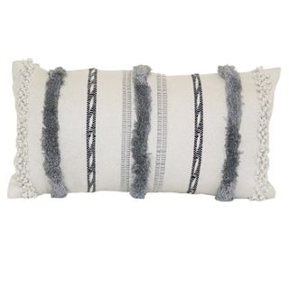 Striped Lumbar Pillow