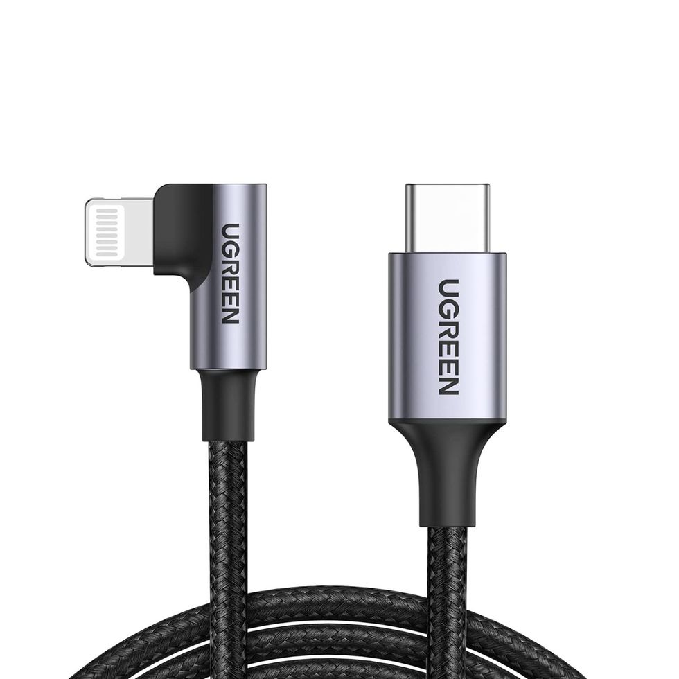 90-Degree USB-C to Lightning Cable