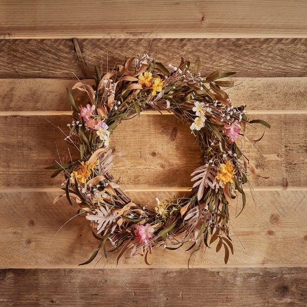 Foraged Flower Spring Wreath