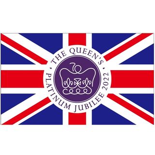 queens platinum jubilee flag