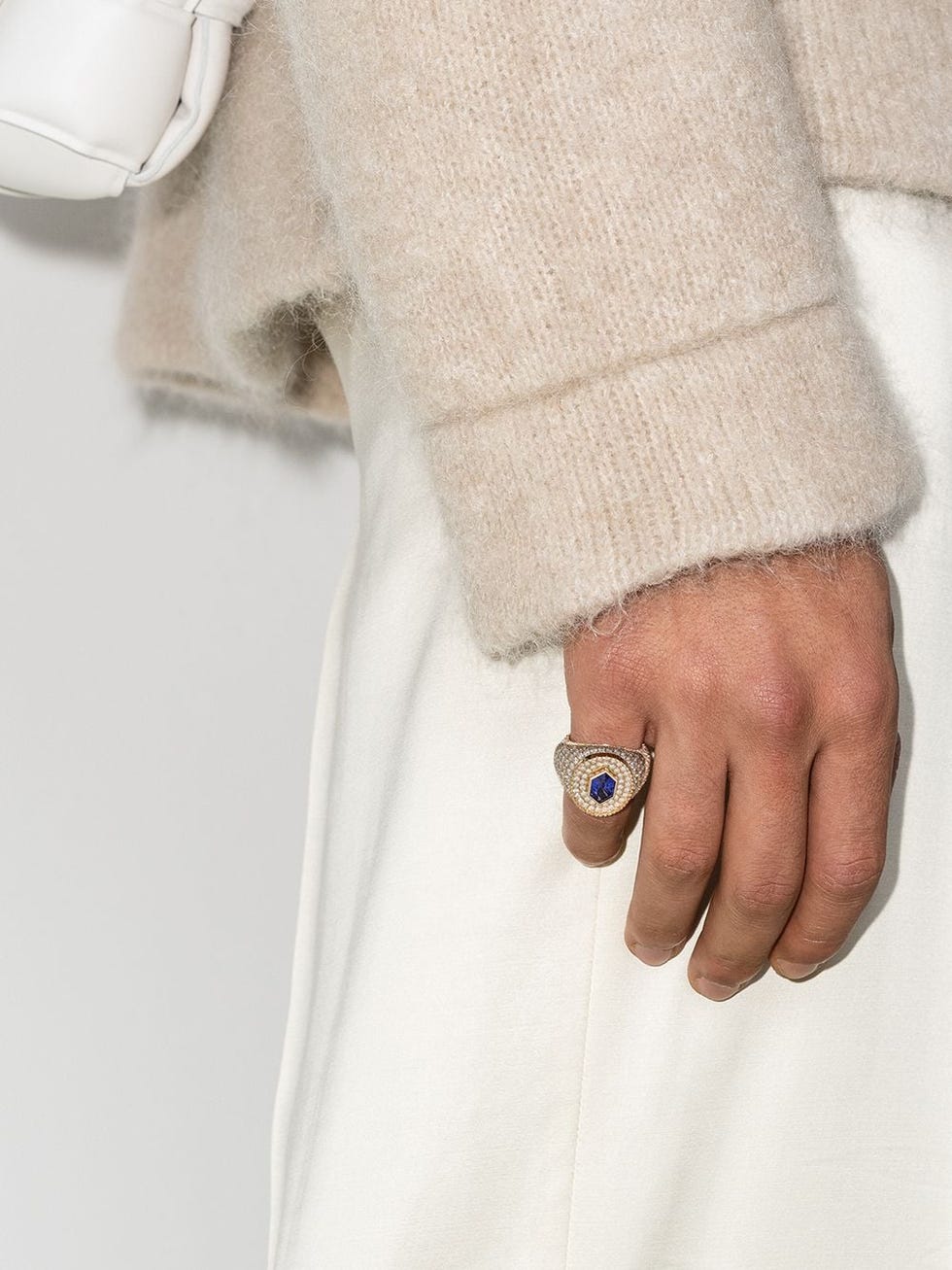 Anello Louis Vuitton con impronta