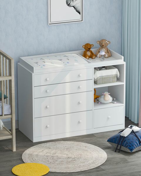 10 Brilliant Ways To Organize Baby Clothes, How To Organize Dresser Changing Table