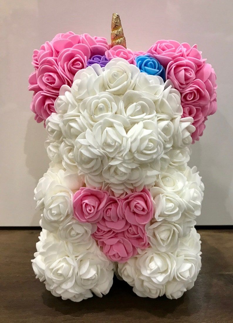 Pink teddy bear 25 cm