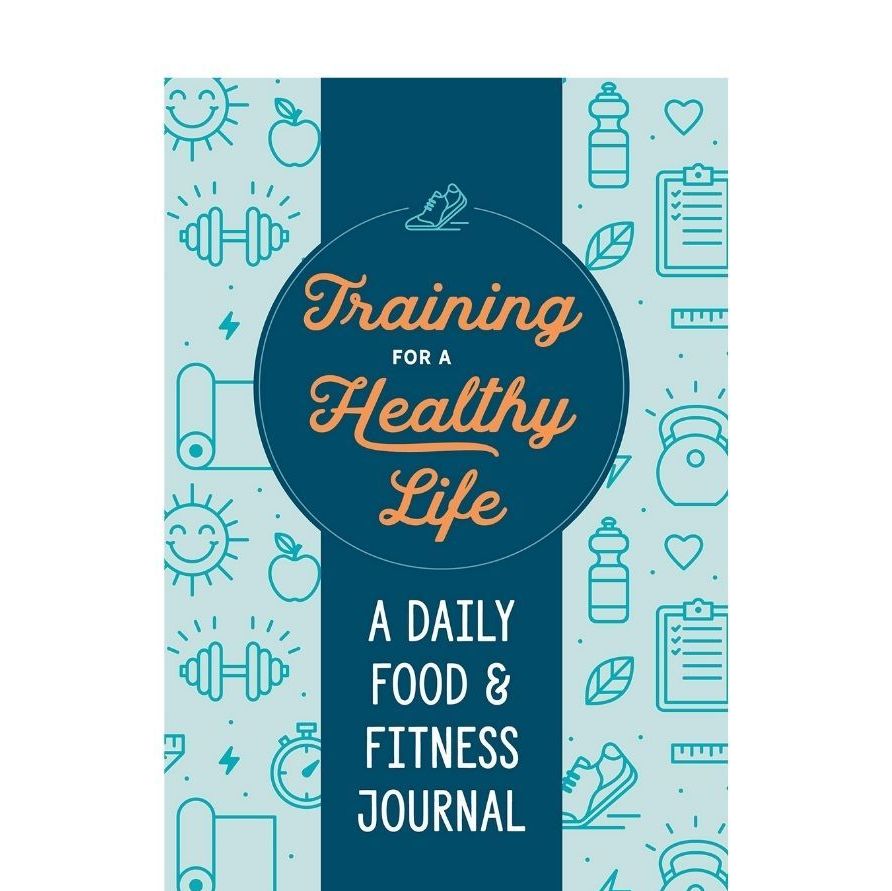 EPEWIZD Food and Fitness Journal Hardcover Wellness Planner Workout Journal  for Women Men to Track Meal and Exercise Count Calories Weight Loss Diet
