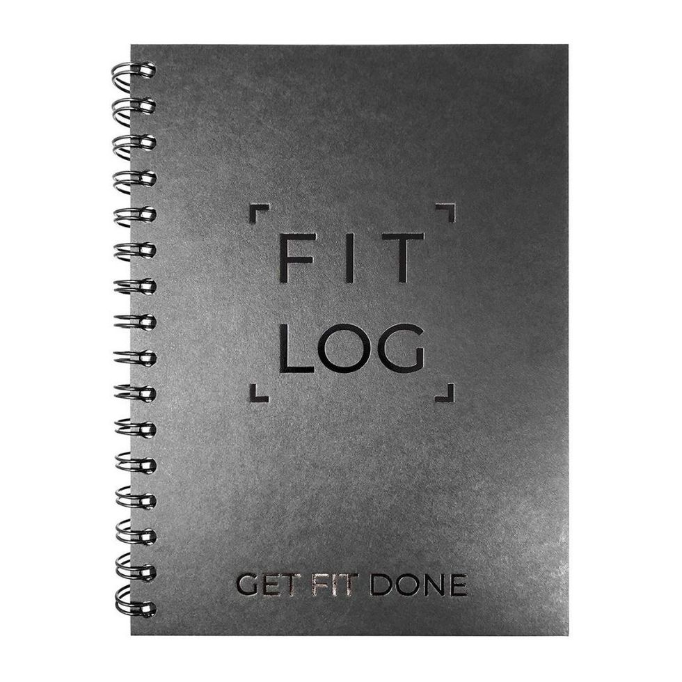 Fitness Planning Notebook Exercise Journal Decorative Workout Journal Fitness Agenda Notepad, Size: 23x15x4CM