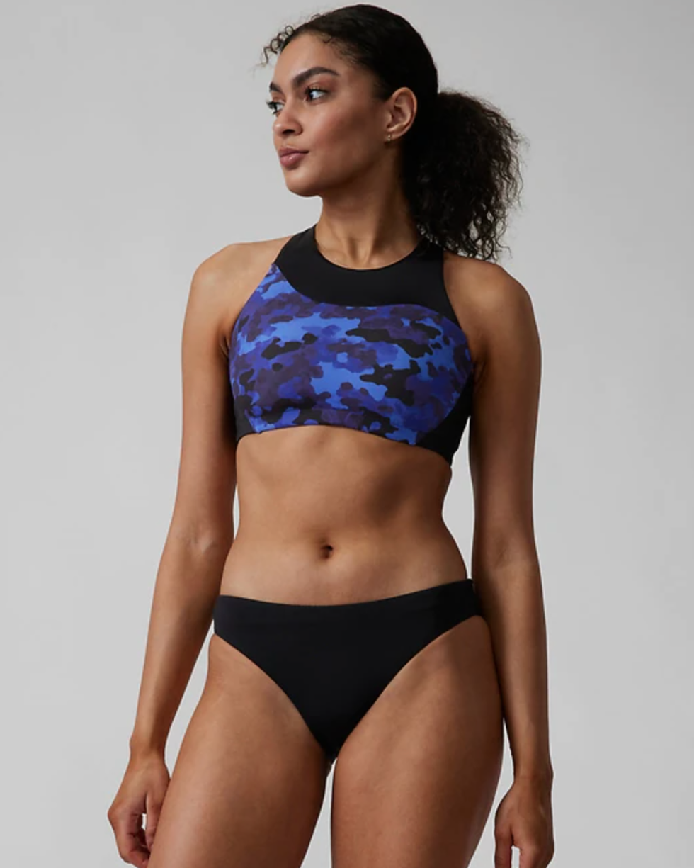  Yonique Sporty Bikini Athletic Bikini Swimsuit for