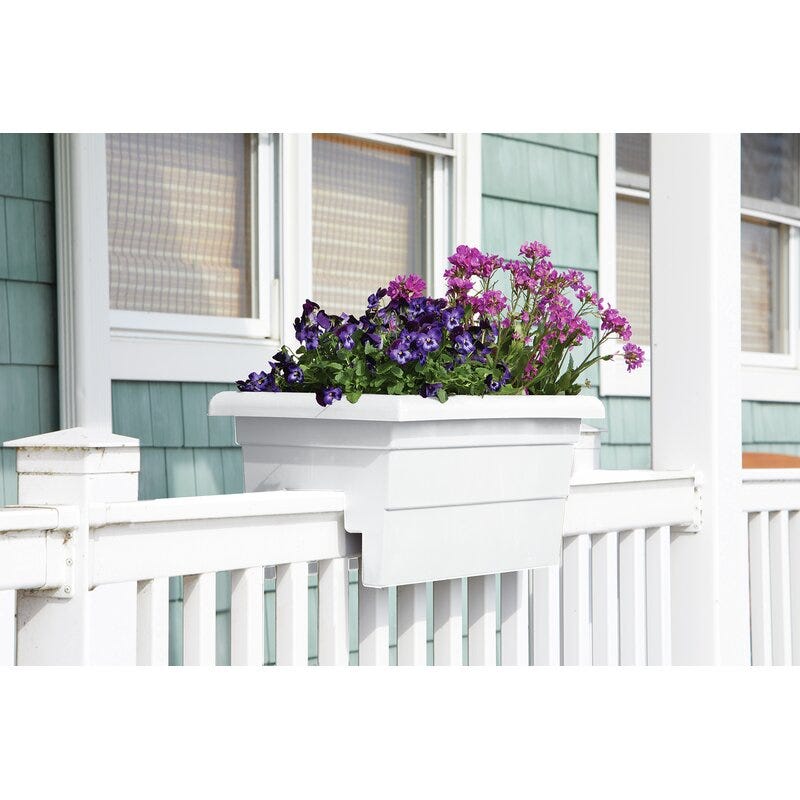 Kaysville Plastic Railing Planter