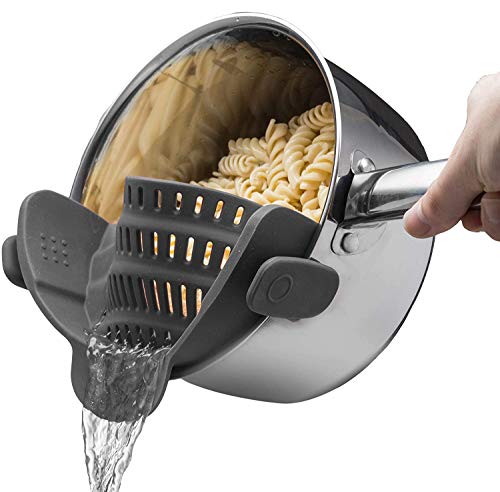Kitchen Gizmo Snap N Strain Silicone Strainer 