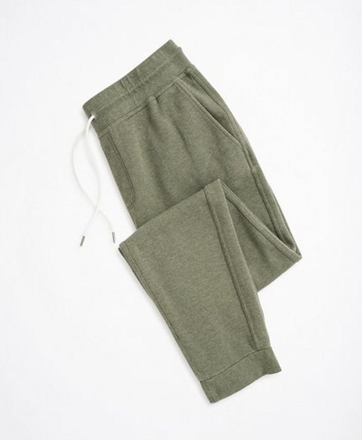 nike modern premium double knit fleece joggers in sage green