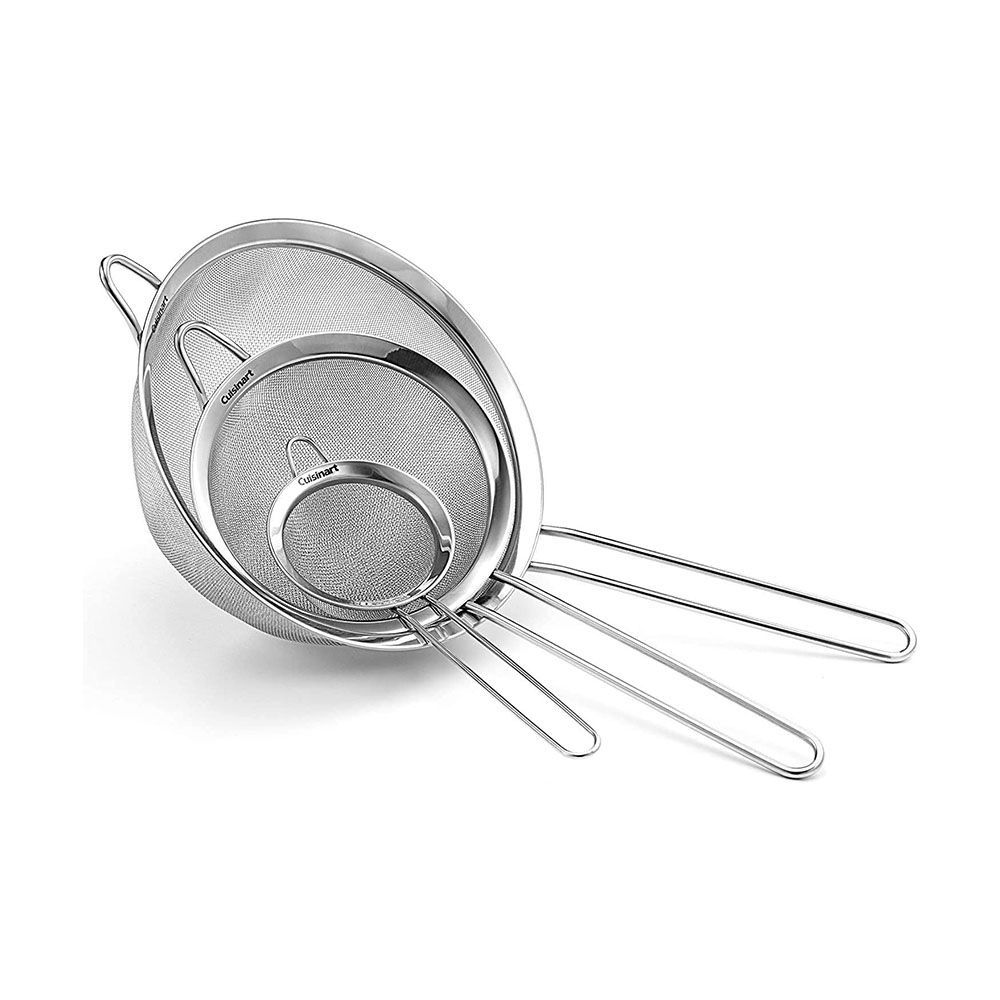 Cuisinart Stainless Steel Mesh Strainers (Set of 3)