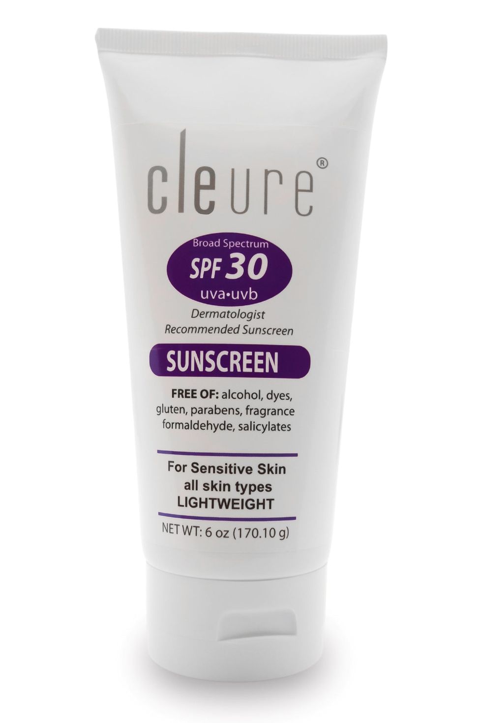 Cleure Zinc Oxide Natural SPF 30 Sunscreen 