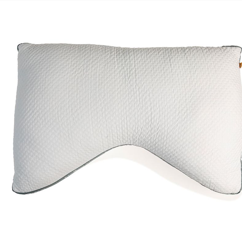 ComfiLife Lumbar Support Pillow for Sleeping Memory Foam Pillow for Back  Pain Relief - Side, Back and Stomach Sleepers- Triangle Wedge Bolster  Pillow - Bed Rest Pillow (White, Standard) : Home & Kitchen 
