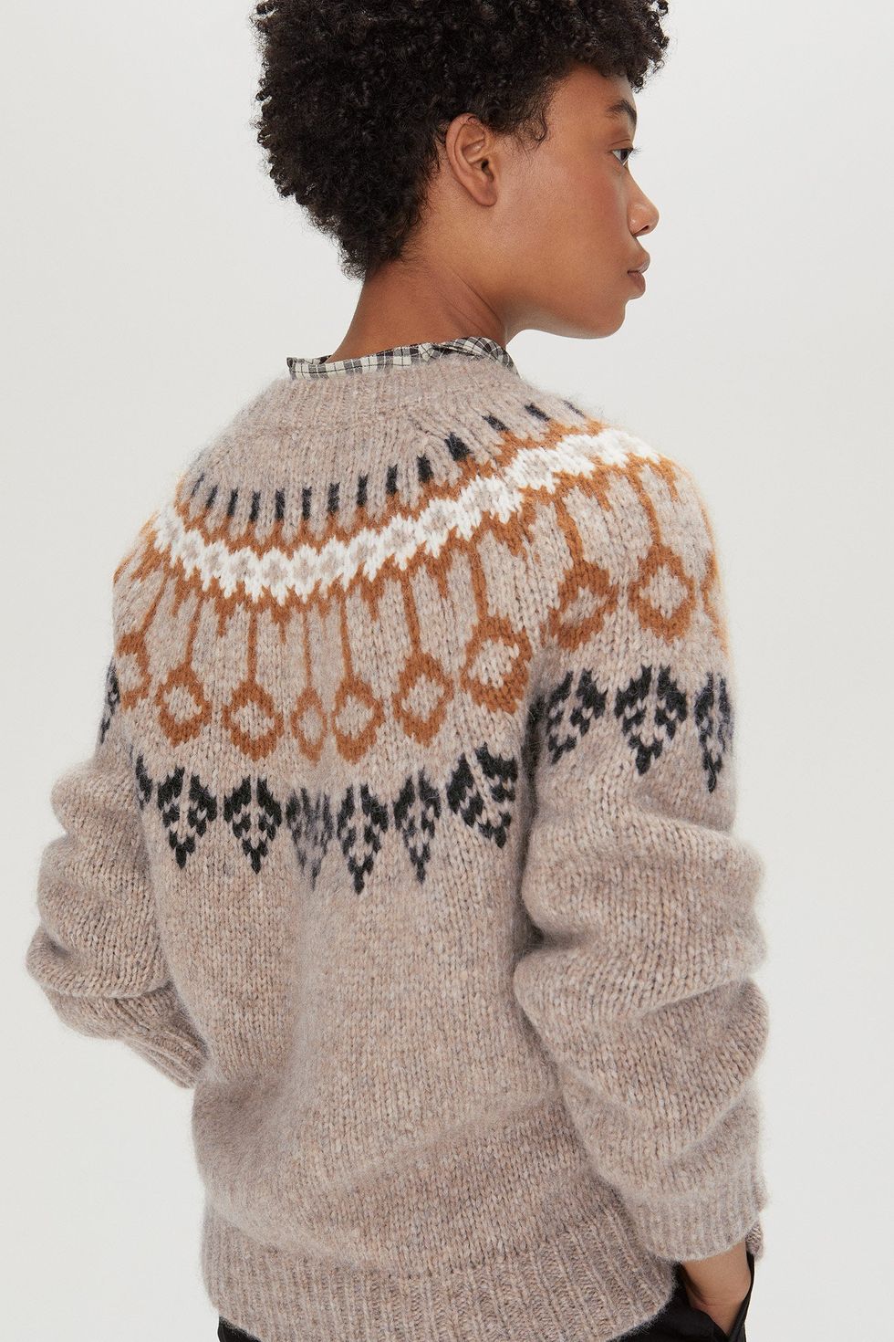 The Duchess of Cambridge wears cosy Fair Isle knit