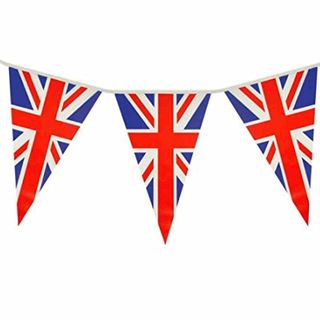 Triangle Union Jack Bunting 25 Hanging Flags