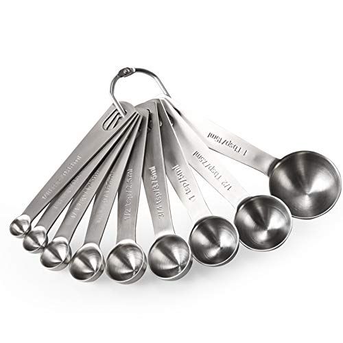 U-Taste Stainless Steel Measuring Spoons (Set of 9)