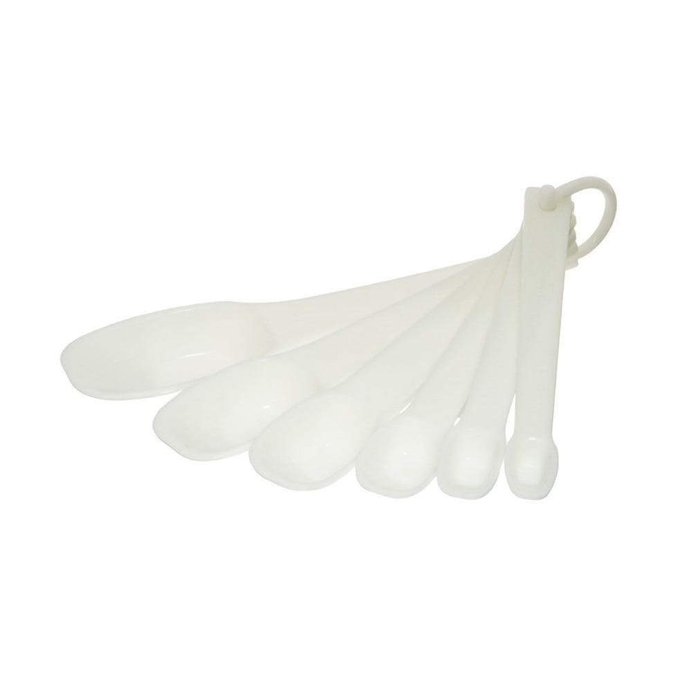 Rubbermaid Commercial Plastic Measuring Spoons (Set of 6)