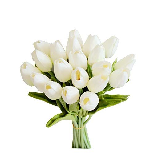  Artificial Tulip Silk Flowers