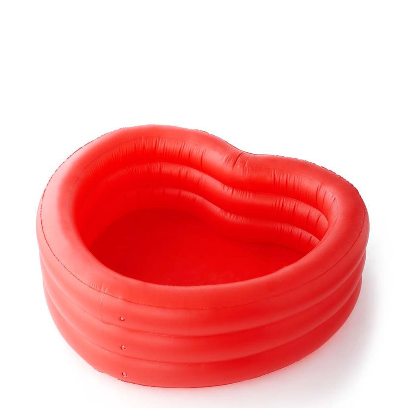Heart-Shaped Inflatable Pool