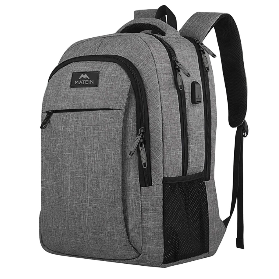 Crawl back and forth Computer Backpack with USB Port