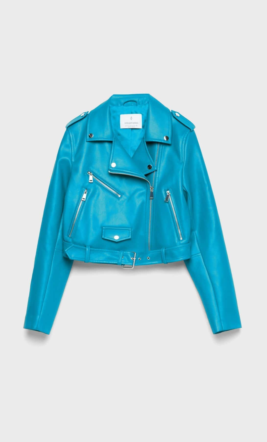 Chaqueta 2025 biker azul