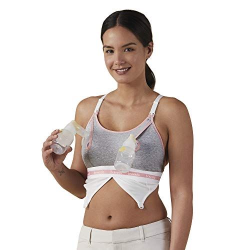 breast pump with bra