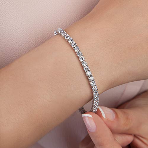 Cubic Zirconia Classic Tennis Bracelet