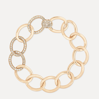 Tango 18-karat rose gold diamond bracelet