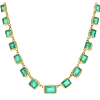 Emerald Riviere Necklace
