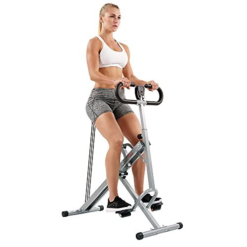 Sunny Health & Fitness Squat Assist Row-N-Ride™ Trainer
