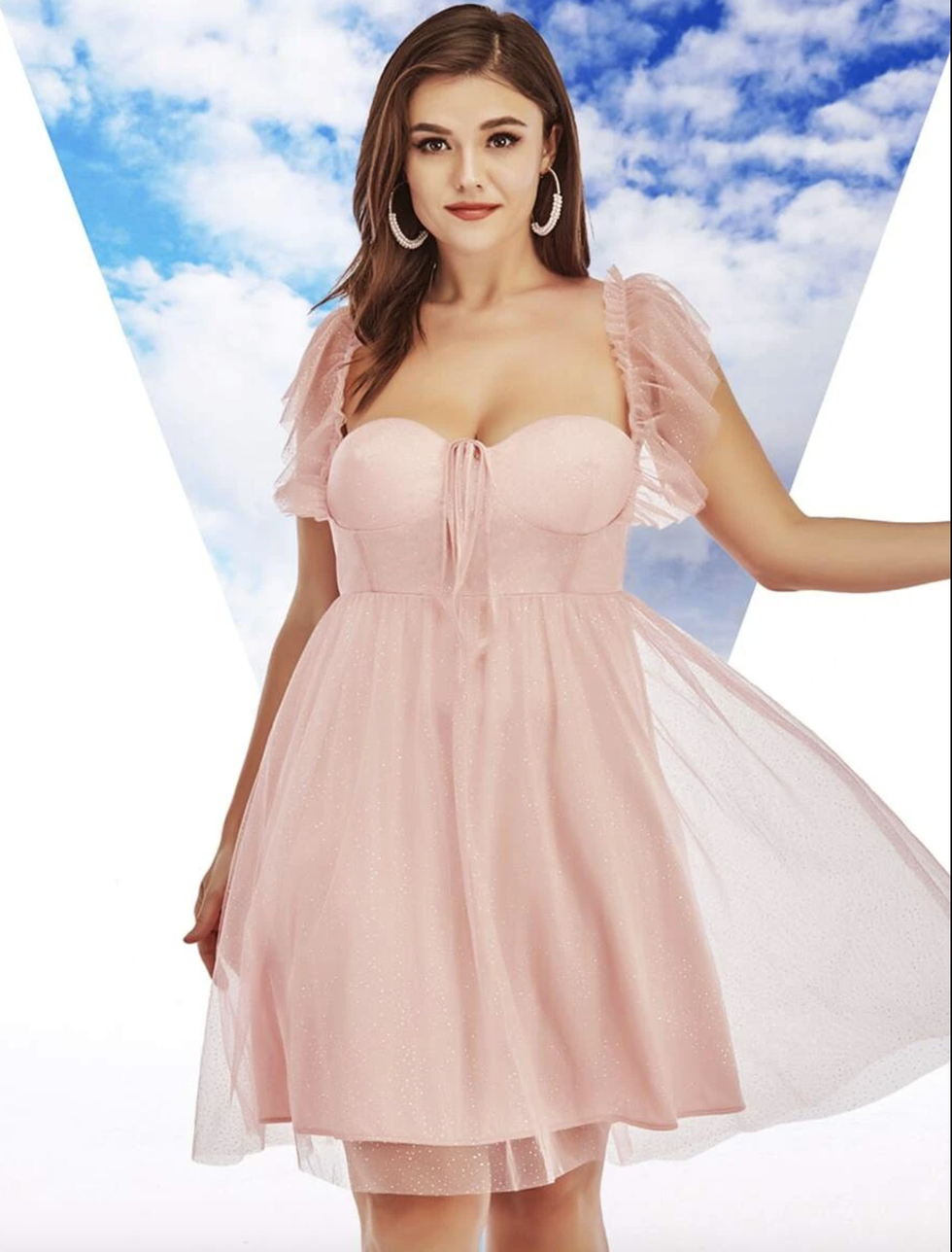 SHEIN Tween Girl Argyle Print Slip Dress With Super Crop Top