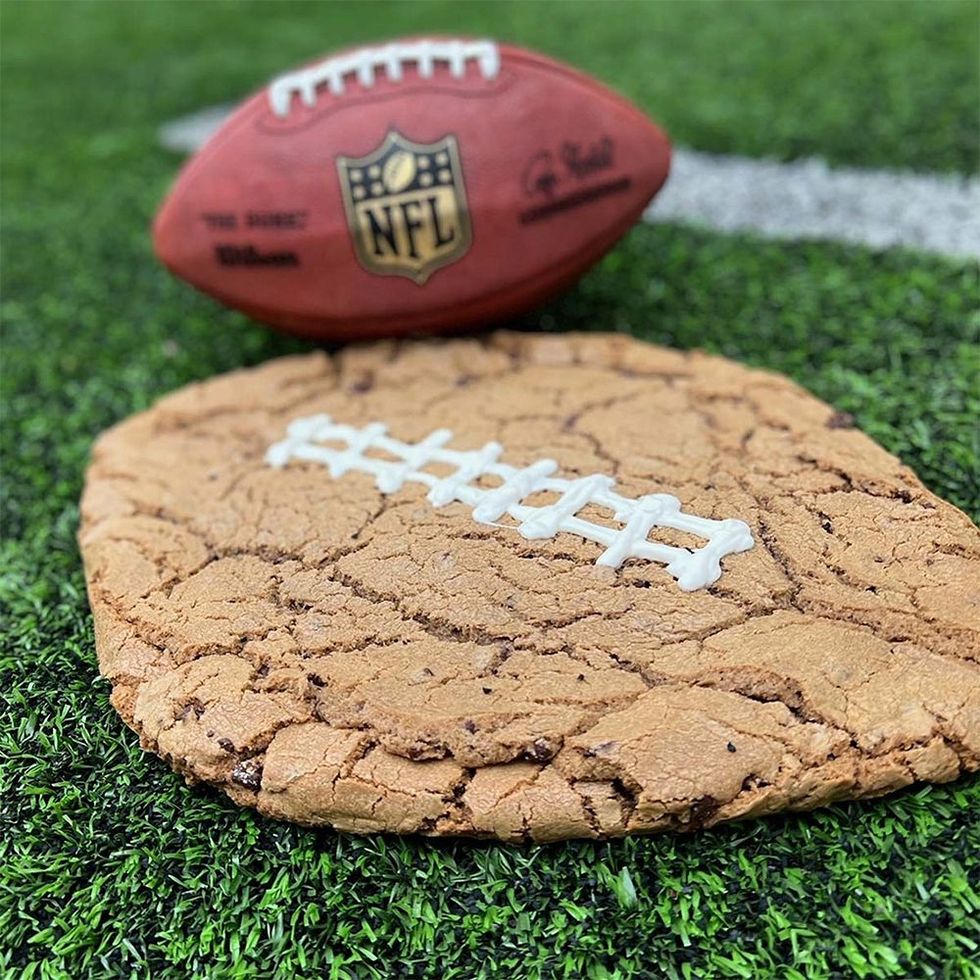 Super 5-Pound Football Cookie