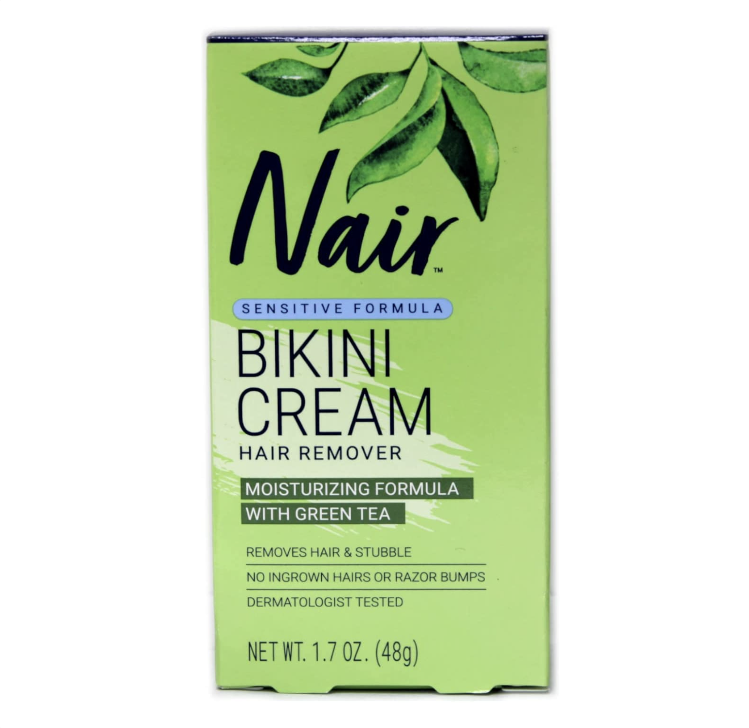 Hair Remover Bikini Cream With Green Tea Sensitive Formula 